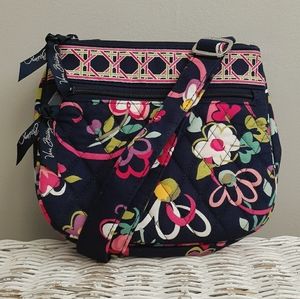 Vera Bradley Lizzy Ribbons Crossbody